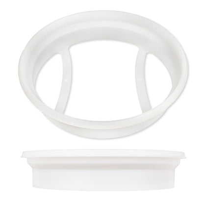 PEMU200P1F - Polyester Multifilament, 200 Micron, P1 (7.06"x16.5"), F Flange - PureFlow Filtration Solutions
